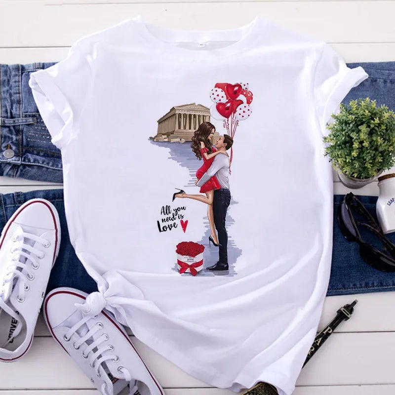 Mom and Men Queen Print Women T-shirt Best Mommy Summer Harajuku O Neck Funny 90S Tops Tee Daughter Casual Clothes,Drop Ship