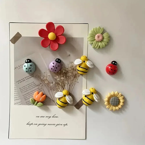 10pcs Adorable Refrigerator Magnets - Durable & Strong Hold for Kitchen, Office & More - Versatile Home Decor Mothers Day Gift