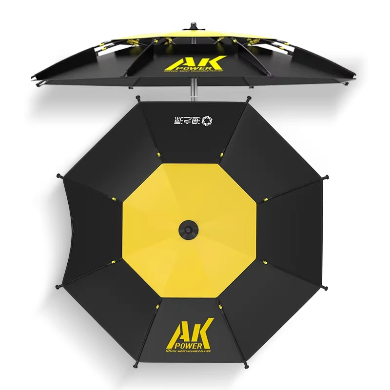 Outdoor Beach Umbrella Sunshade Umbrella UV Protection Fishing Umbrella New Style Cane Handle Umbrella for Fishing