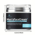 Mens Face Cream Hydrating Face Moisturizer Hyaluronic Acid Collagen Vitamin E Cream