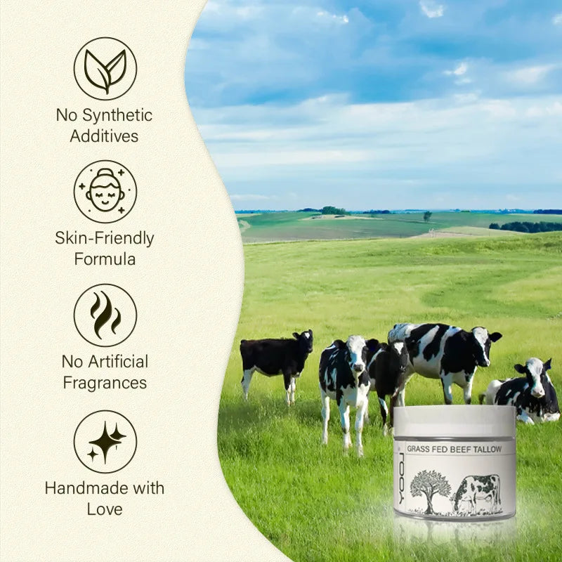Whipped Beef Tallow Balm Cream Deep moisturizing milk face cream recommended by experts