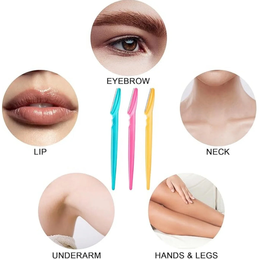5-30PCS Eyebrow Razor Set Multipurpose Face Razors For Women and Men Tool Easy To Use Cutter Shaver Blades Makeup Tools