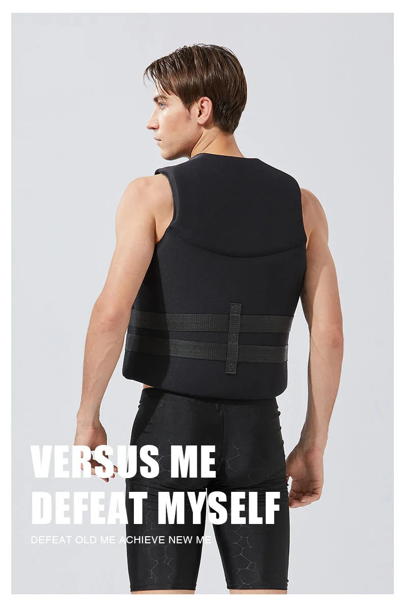 Life Vest for Adults Kayak KiteSurf Jet Ski Life Jacket Motorboats Raft Rescue Swim Drifting Boat Wakeboard Fishing Life Jackets