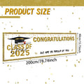 1pcs Graduation Decorats Congratulations Graduate Banner Class of 2025 Personalized Banner Yard Sign You Can DIY Your Name Gifts