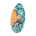 Skimboard Shallow Water 35 Inches Standing Beach Toys Small Surfboard Beach Sand Board for Beginners Children Adults Teens Kids