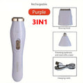 Electric Hair Trimmers for Women Waterproof Razor Painless Private Body Hair Removal Device shaver Bikini Arm Leg Face Shaving