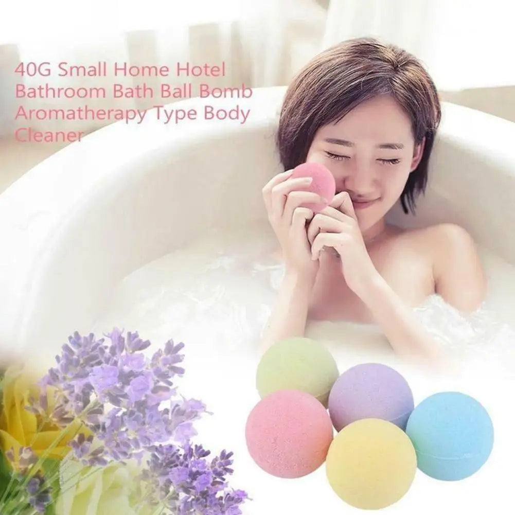 FragrancesAromatherapy Bubble Small Bath BombsBody Stress Relief Exfoliating Moisturizing Spa Salt Balls Replacement