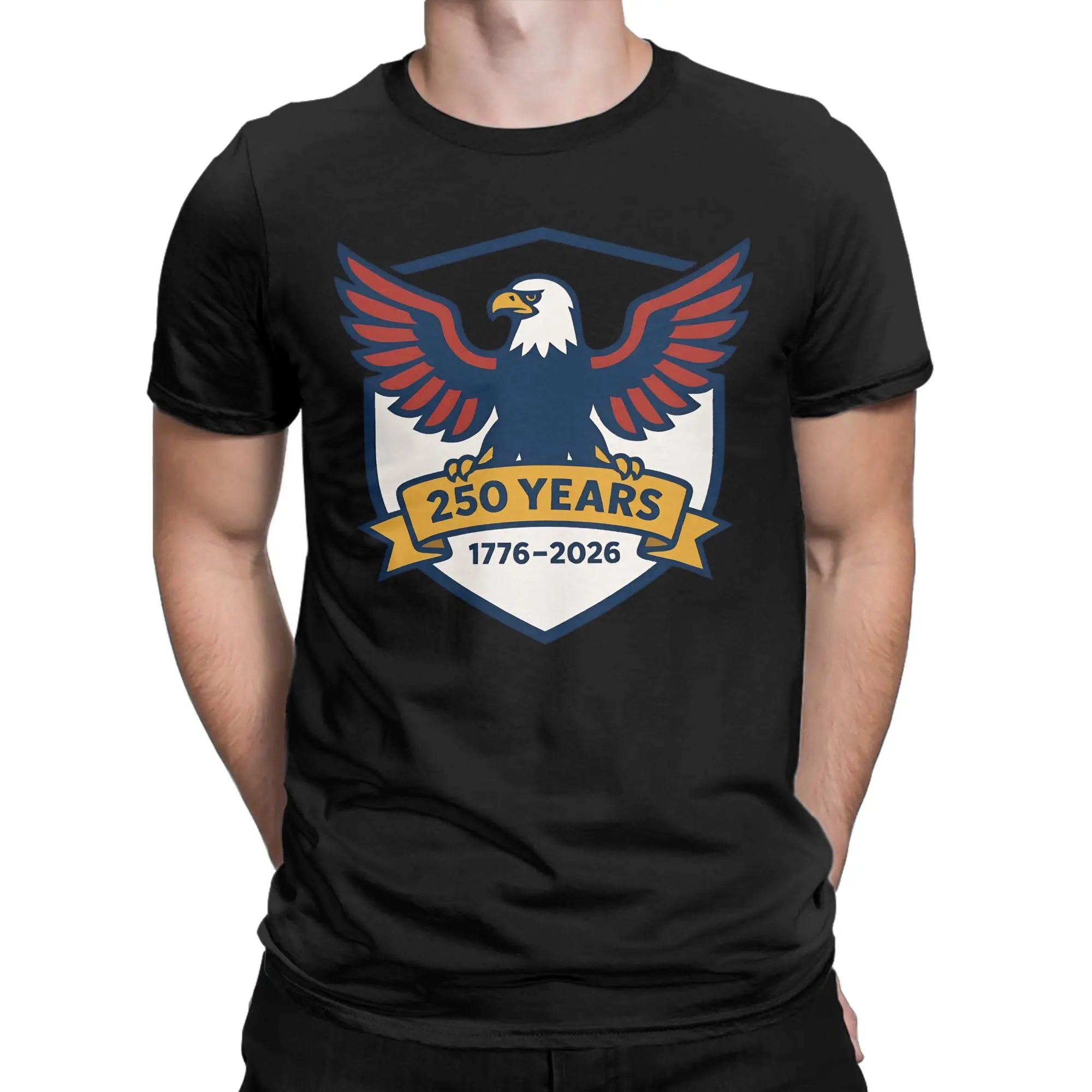 Patriotic USA Army Us Military Parade 250th anniversary Tee Shirt for Men Women Print T Shirts  100% Cotton Clothing
