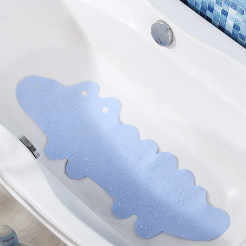 Bath Mat Environmental Long Shower Cartoon Children Pad Non-Slip Suction Cup Tub