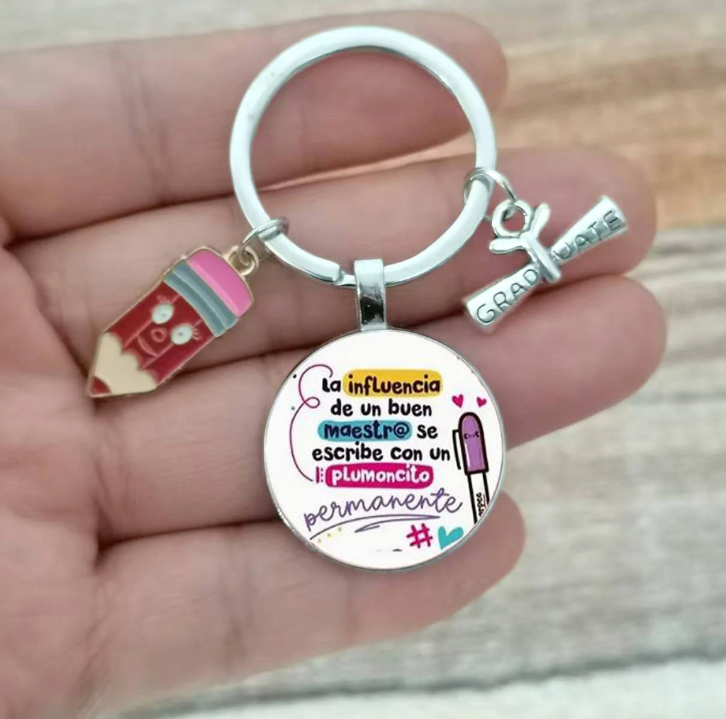 SCHULKING Graduation Keychain: Celebrating with a Holiday Teacher's Day Graduation Gift Design