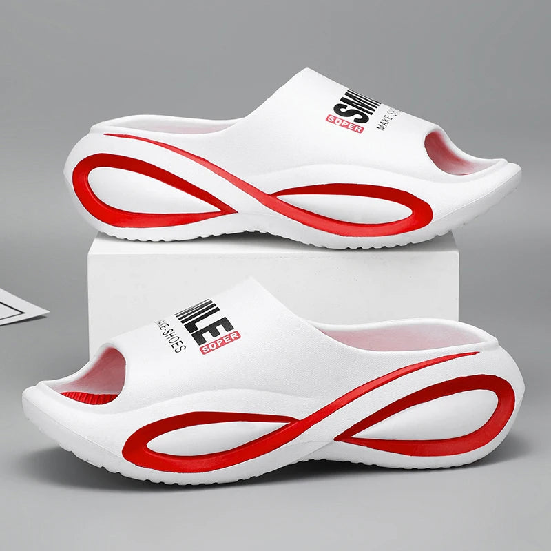 Fashion Men's Slippers Indoor Outdoor Sandals Beach Comfortable Slides Men Casual Shoes Flip-flops Women House Outdoor Slippers