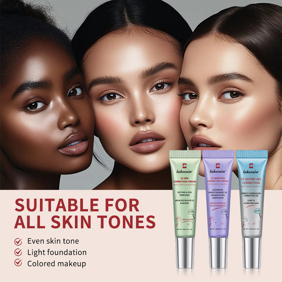 CC Cream erborian Korean Makeup High Coverage Foundation Foundation Cream for Face Base Makeup Color Changing Liquid Foundation