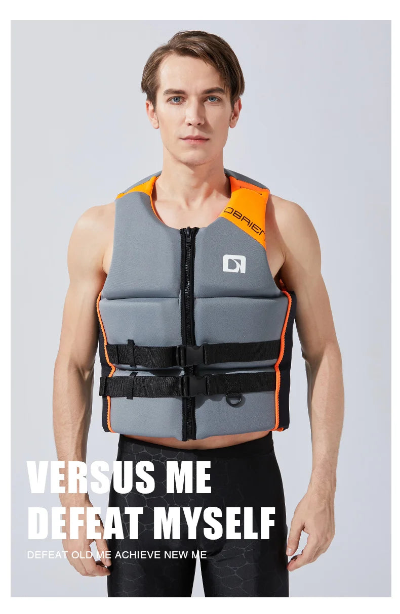 Life Vest for Adults Kayak KiteSurf Jet Ski Life Jacket Motorboats Raft Rescue Swim Drifting Boat Wakeboard Fishing Life Jackets