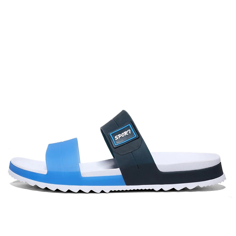 Fashion Men's Slippers Indoor Outdoor Sandals Beach Comfortable Slides Men Casual Shoes Flip-flops Mens Non-slip Home Slippers