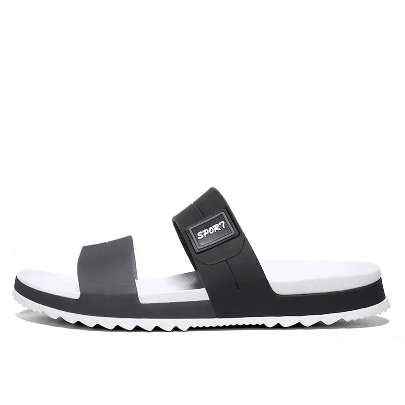 Fashion Men's Slippers Indoor Outdoor Sandals Beach Comfortable Slides Men Casual Shoes Flip-flops Mens Non-slip Home Slippers