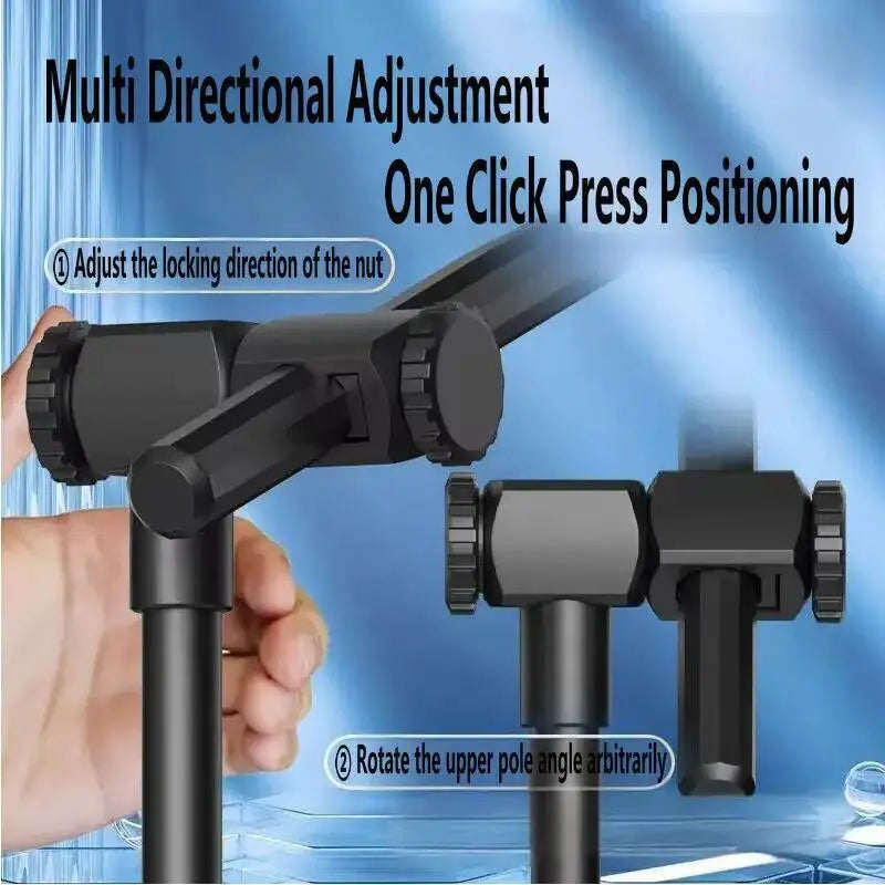 New Version Fishing Umbrella with Mechanical Arm Adjustment Big Beach Umbrella Large Parasol Outdoor Sunshade Protector