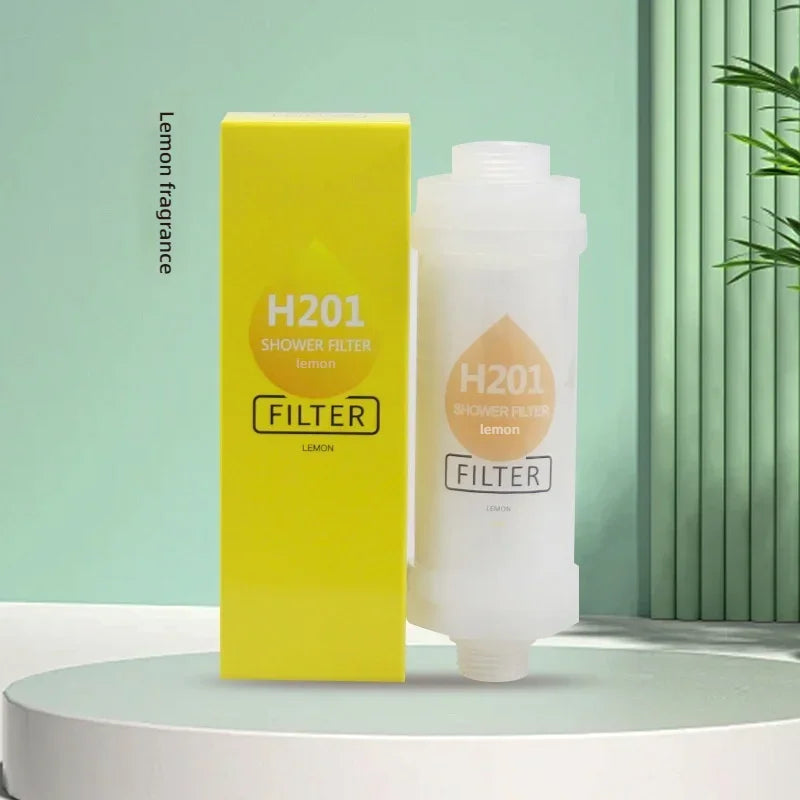 Shower Head Filter Bathroom Accessories Hard Water Filter Vitamin C Replacement Cartridge Remove Chlorine Fluoride Heavy Metals