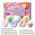 100gx6pcs Dinosaur Egg Shaped Bath Bombs Fruit and Flower Scented Bubble Bath Moisturizing Bath Bombs Festival Gifts